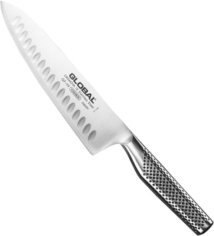 Miniatura produktu: Global Classic GF-99 europejski nóż szefa kuchni żłobiony 20,5cm Miniatura produktu: Global Classic GF-99 europejski nóż szefa kuchni żłobiony 20,5cm