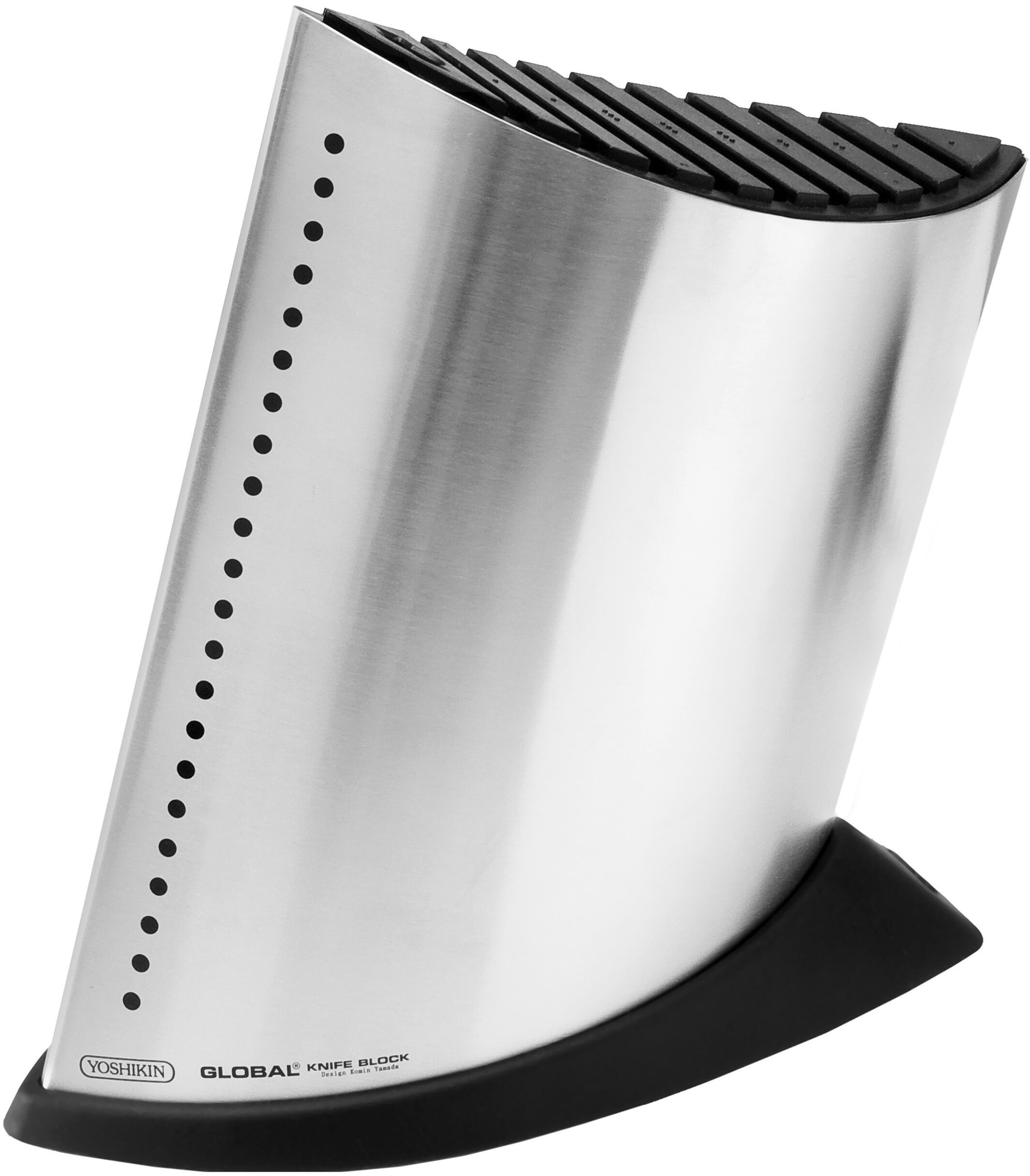 Global GKB-52CR blok na 9 noży srebrny