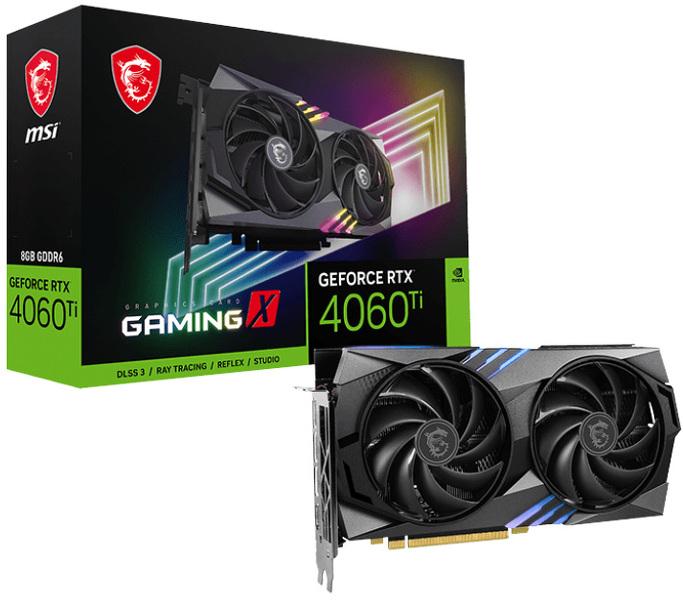 Zdjęcie produktu: MSI GeForce RTX 4060 Ti GAMING X 8GB GDDR6 DLSS 3 Zdjęcie produktu: MSI GeForce RTX 4060 Ti GAMING X 8GB GDDR6 DLSS 3