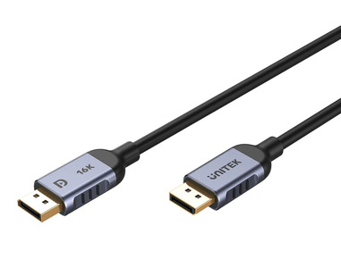 Miniatura produktu: Przewód DisplayPort M/M Unitek 2.1 8K@120Hz 3m (C1626GY01-3M)