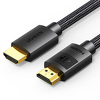 Miniatura zdjęcia: Kabel HDMI 2.0 Ugreen 4K/60Hz 3m nylonowy oplot czarny (HD119 40102)
