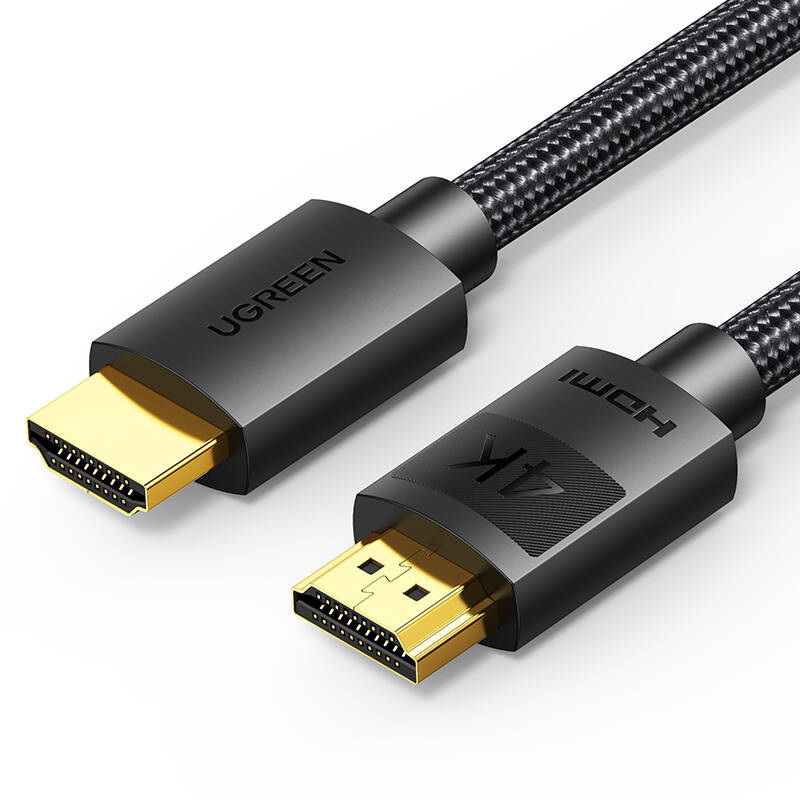 Kabel HDMI 2.0 Ugreen 4K/60Hz 5m nylonowy oplot czarny (HD119 40103)