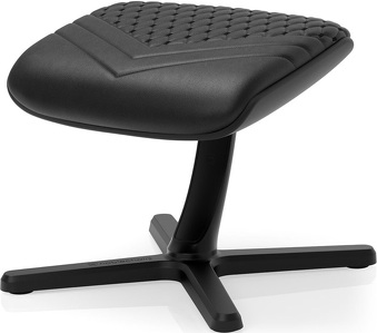 Miniatura produktu: Podnóżek noblechairs Footrest V2.0, czarny, naturalna skóra (NBL-FR-RL-BLK)