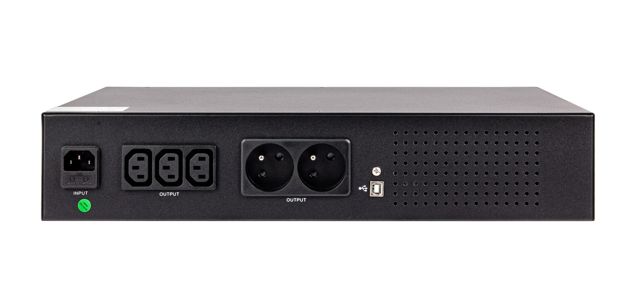 Zdjęcie produktu: Zasilacz awaryjny RackUPS 2000VA / 1200W 2*9Ah RACK