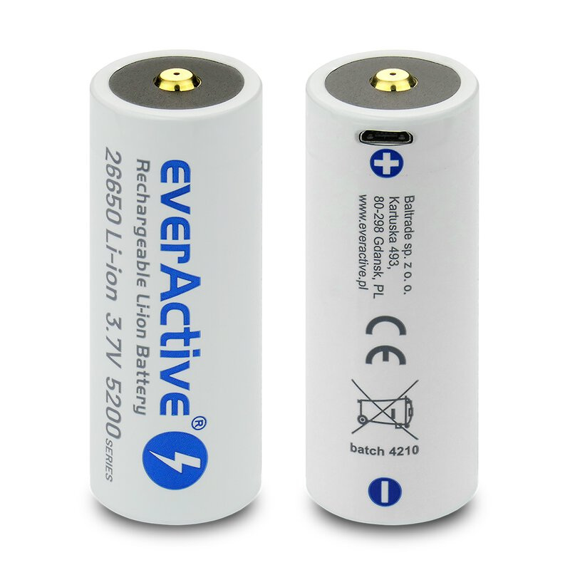 everActive 26650 3,7V Li-ion 5200mAh