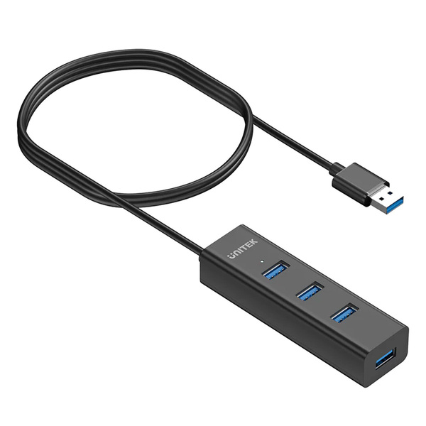 Zdjęcie produktu: HUB 4x USB 3.1 aktywny 5Gbps 7.5 W Unitek (Y-3089V01) Zdjęcie produktu: HUB 4x USB 3.1 aktywny 5Gbps 7.5 W Unitek (Y-3089V01)