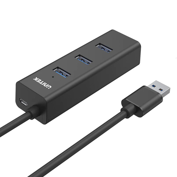 Zdjęcie produktu: HUB 4x USB 3.1 aktywny 5Gbps 7.5 W Unitek (Y-3089V01) Zdjęcie produktu: HUB 4x USB 3.1 aktywny 5Gbps 7.5 W Unitek (Y-3089V01)