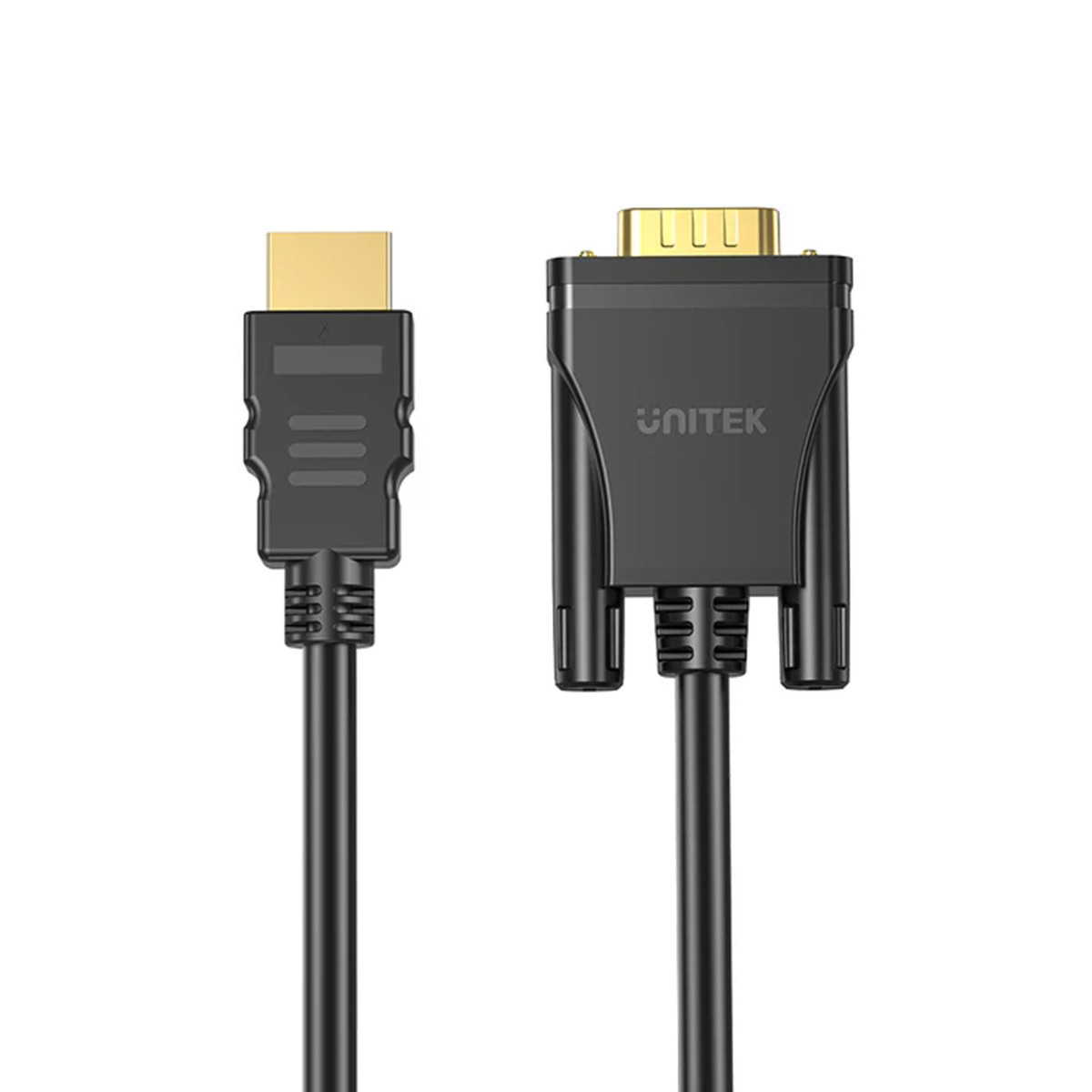 Kabel HDMI na VGA, FullHD 60Hz, Unitek 2 m (V1185A01) Kabel HDMI na VGA, FullHD 60Hz, Unitek 2 m (V1185A01)