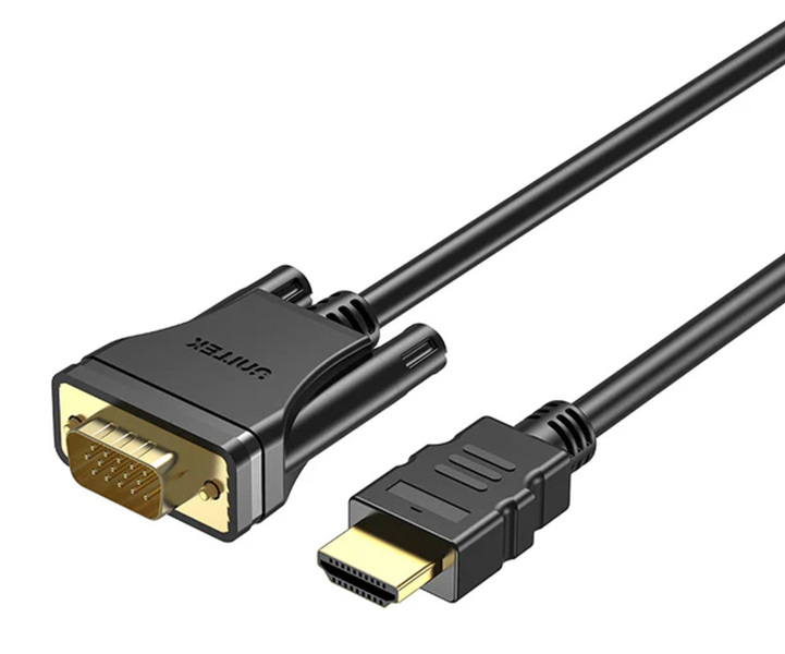 Zdjęcie produktu: Kabel HDMI na VGA, FullHD 60Hz, Unitek 2 m (V1185A01) Zdjęcie produktu: Kabel HDMI na VGA, FullHD 60Hz, Unitek 2 m (V1185A01)