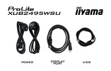 Miniatura zdjęcia: iiyama XUB2495WSU-B7 IPS USB-C PIVOT