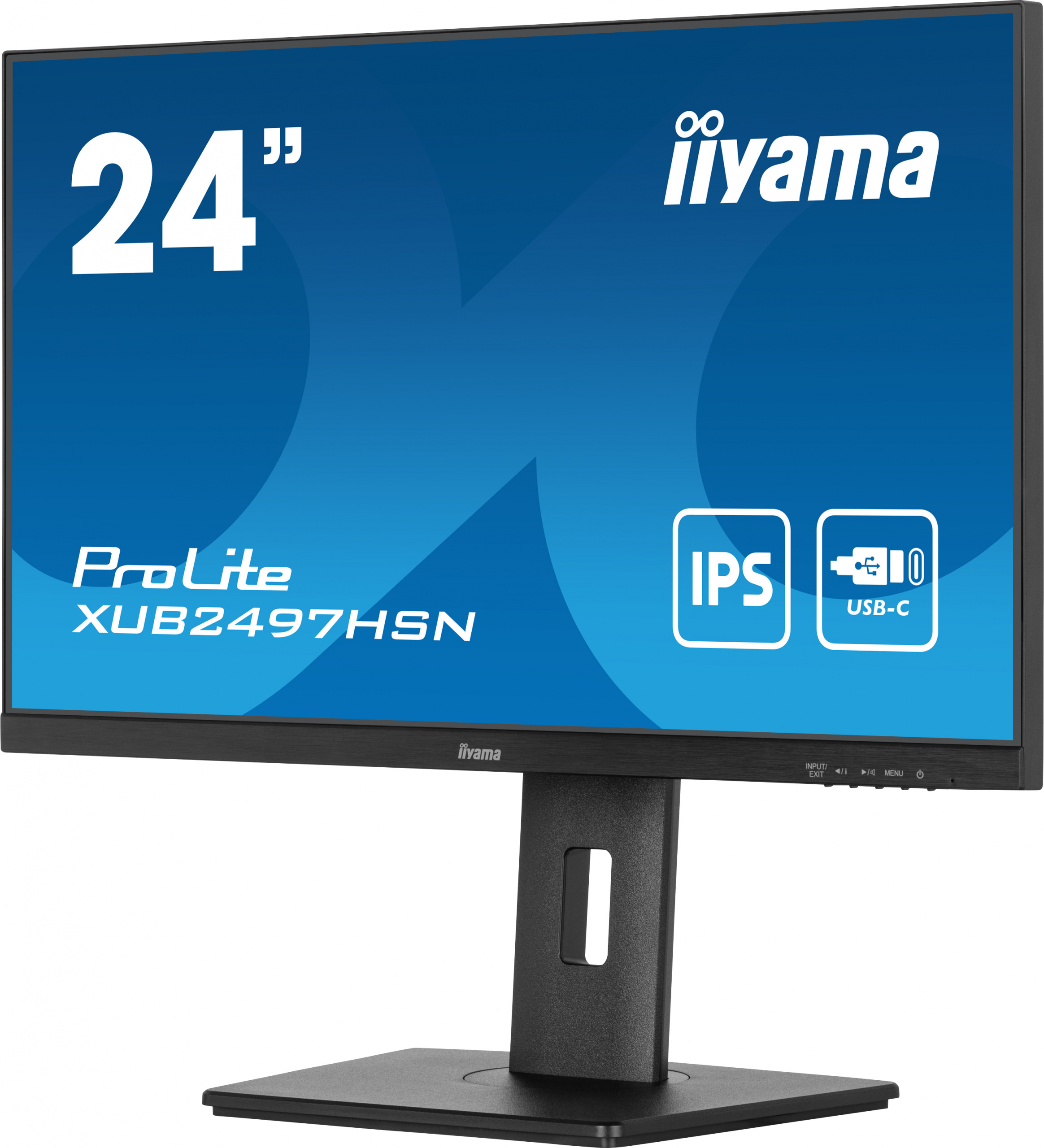 iiyama XUB2497HSN-B1 IPS 100Hz USB-C LAN