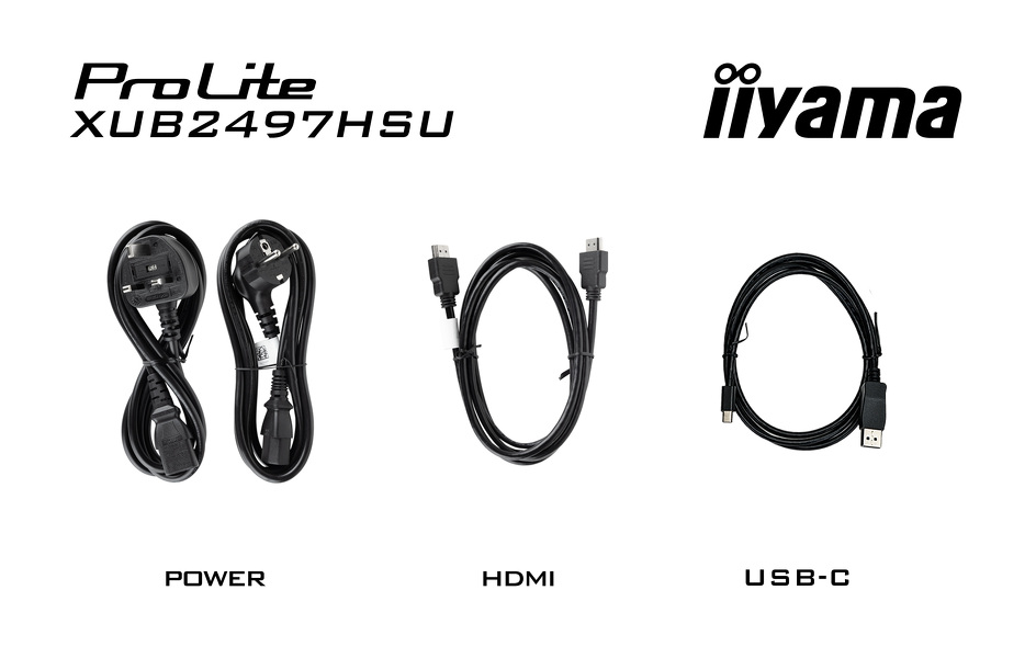 Zdjęcie produktu: iiyama XUB2497HSN-B1 IPS 100Hz USB-C LAN