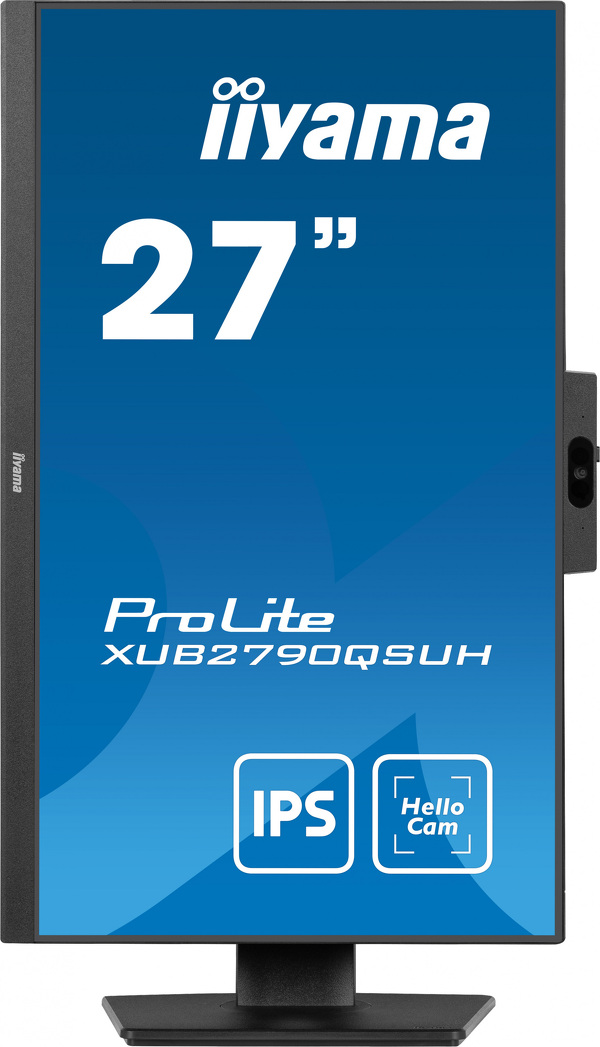 Zdjęcie produktu: iiyama XUB2790QSUH-B1 27" WQHD IPS 100Hz Hello Camera