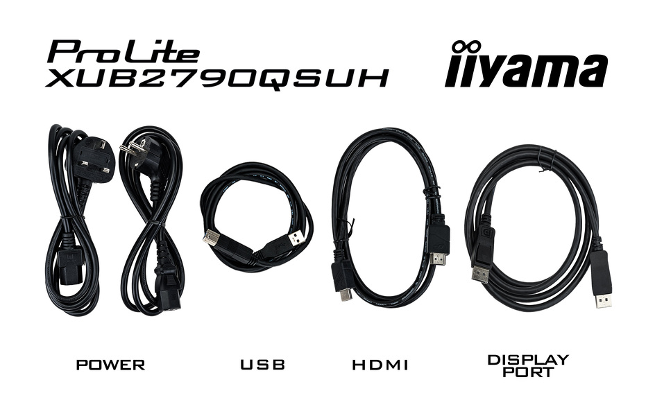 Zdjęcie produktu: iiyama XUB2790QSUH-B1 27" WQHD IPS 100Hz Hello Camera