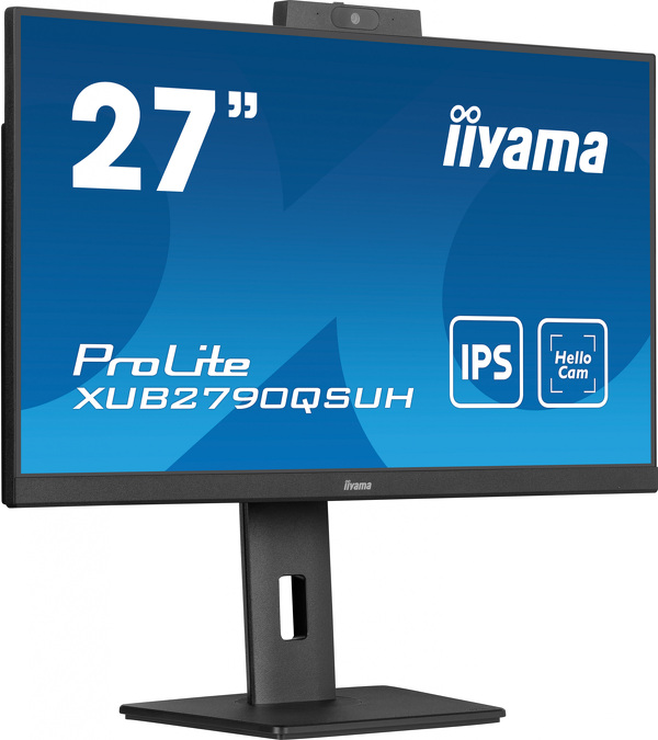 Zdjęcie produktu: iiyama XUB2790QSUH-B1 27" WQHD IPS 100Hz Hello Camera