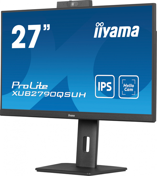 Zdjęcie produktu: iiyama XUB2790QSUH-B1 27" WQHD IPS 100Hz Hello Camera
