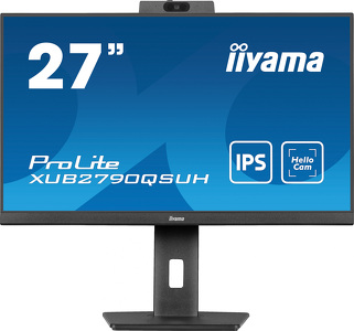 Miniatura produktu: iiyama XUB2790QSUH-B1 27" WQHD IPS 100Hz Hello Camera Miniatura produktu: iiyama XUB2790QSUH-B1 27" WQHD IPS 100Hz Hello Camera