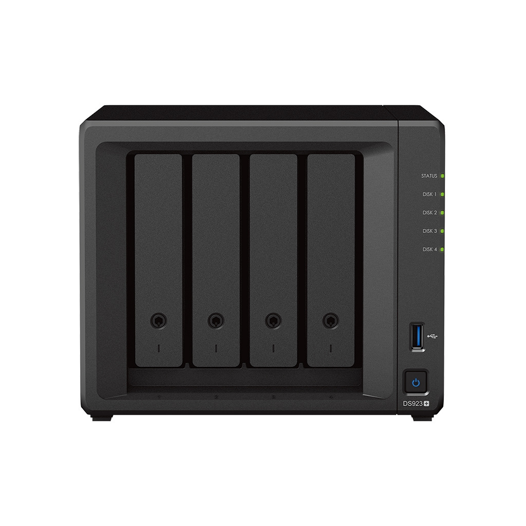 Serwer plików Synology DS923+ 4-bay, 4 x Dysk Synology HAT3310-8T 8TB 256MB 5400 obr./min Bundle