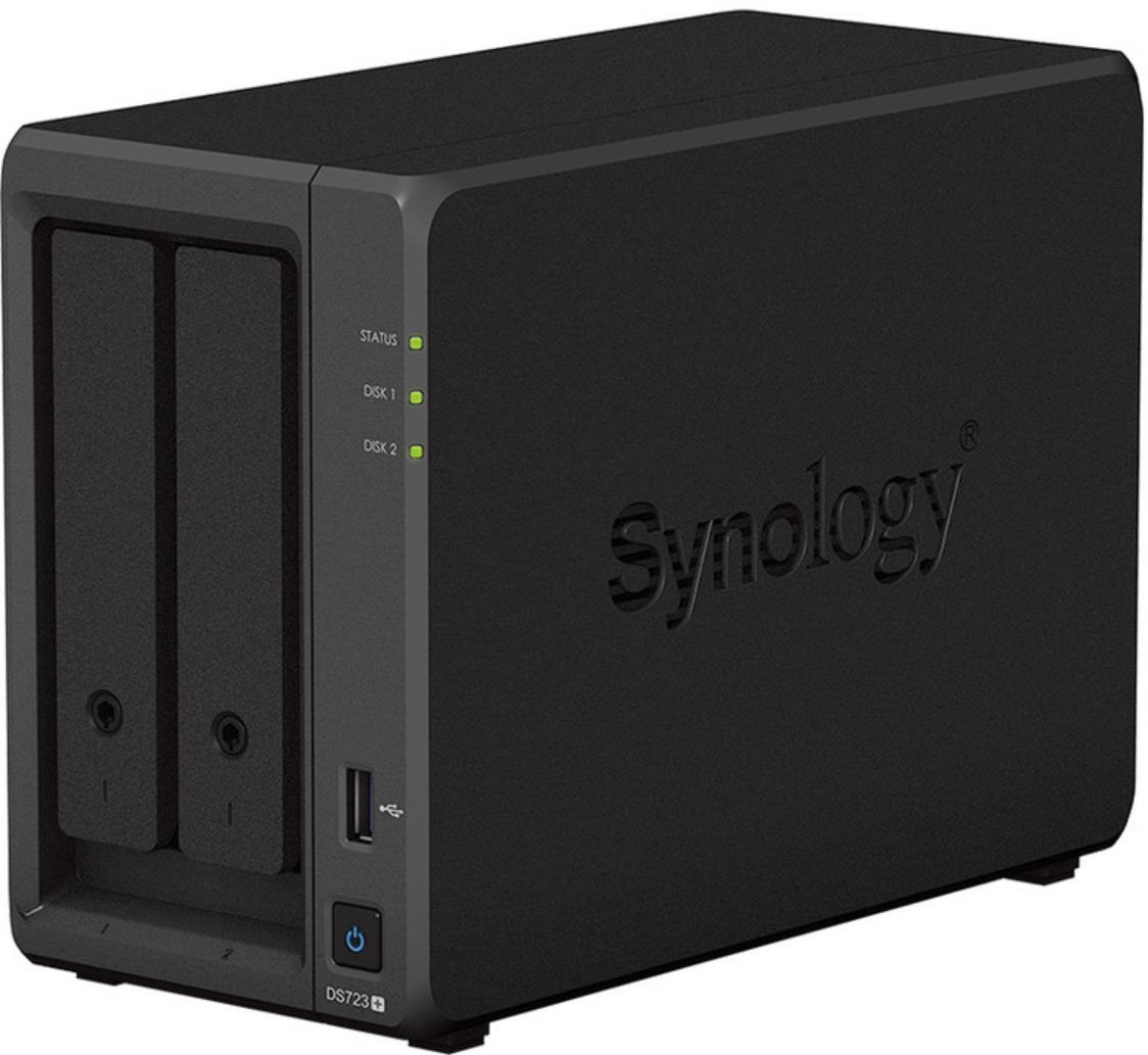 Serwer plików Synology DS723+ 2-bay, 2 x Dysk Synology HAT3310-16T 16TB 256MB 7200 obr./min Bundle