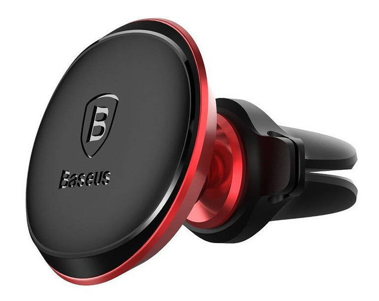 Baseus Magnetic Air Vent uchwyt black-red