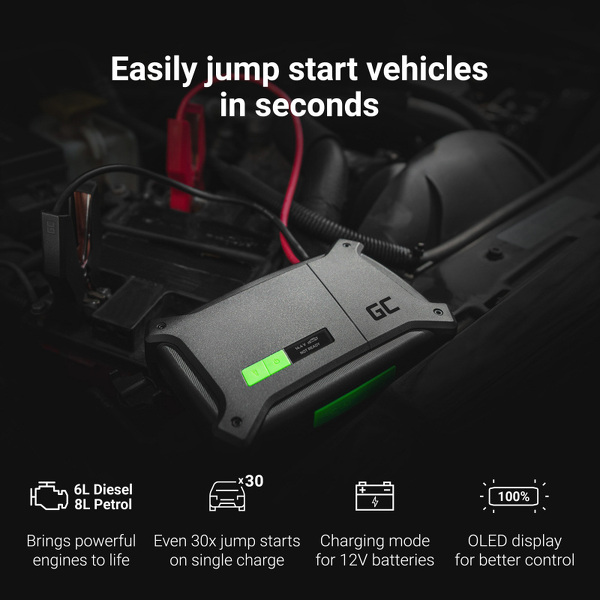 Zdjęcie produktu: Green Cell GC PowerBoost Car Jump Starter
