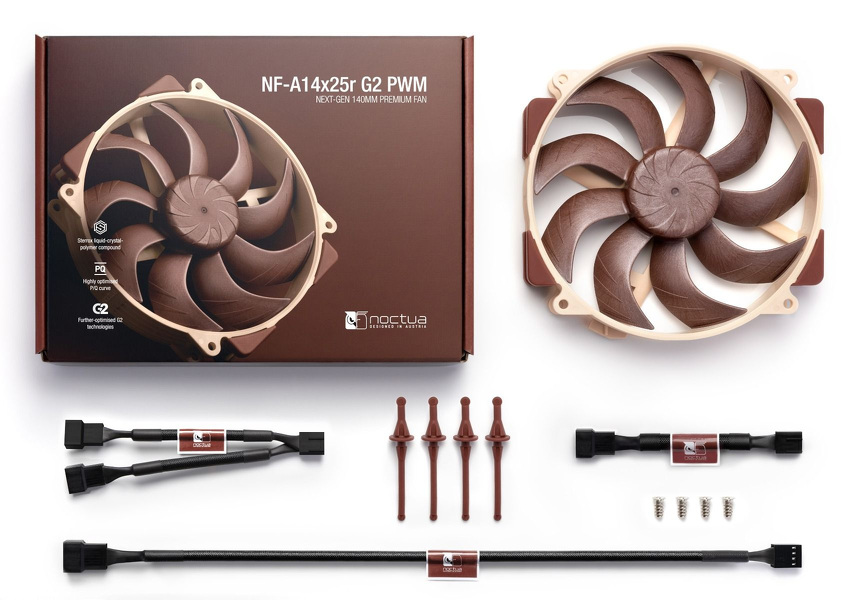 Zdjęcie produktu: Noctua NF A14x25r G2 PWM 140mm