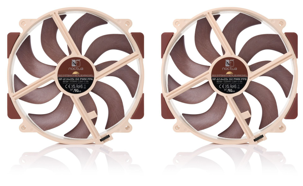 Zdjęcie produktu: Noctua NF A14x25R G2 PWM Sx2 Push Pull 140mm