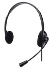 Miniatura zdjęcia: MANHATTAN Słuchawki z mikrofonem USB Black OEM