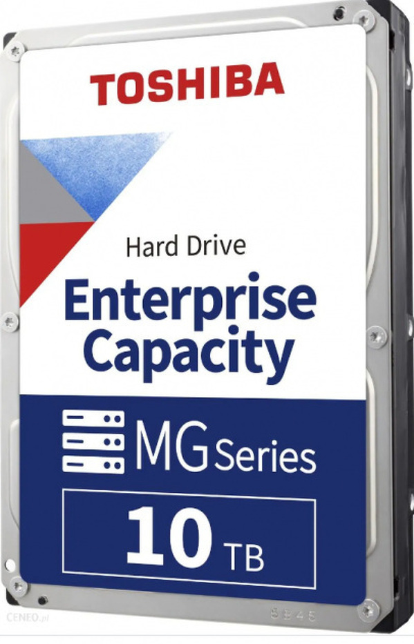 Zdjęcie produktu: Dysk Toshiba MG Series MG06ACA10TE 10TB 512e sATA III 256MB 7200obr/min