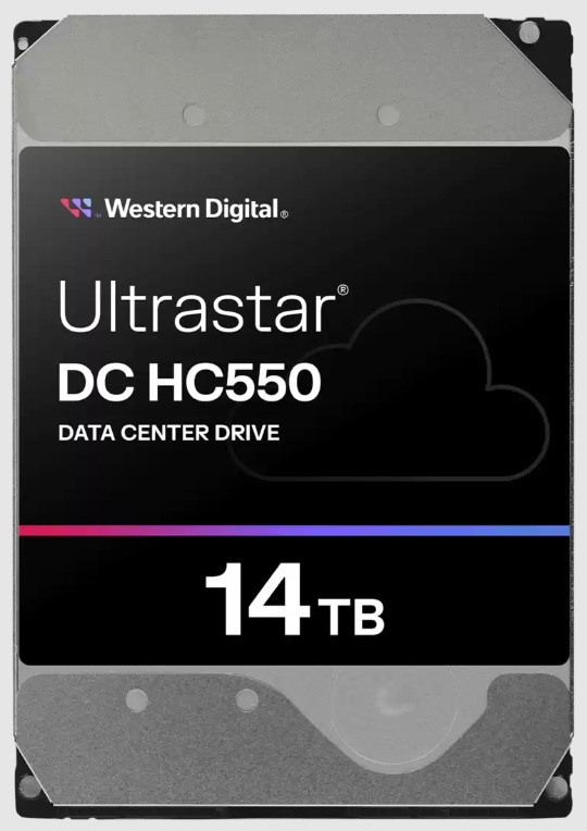 Dysk WD Ultrastar DC HC550 WUH721814ALE6L4 14TB sATA III 512MB