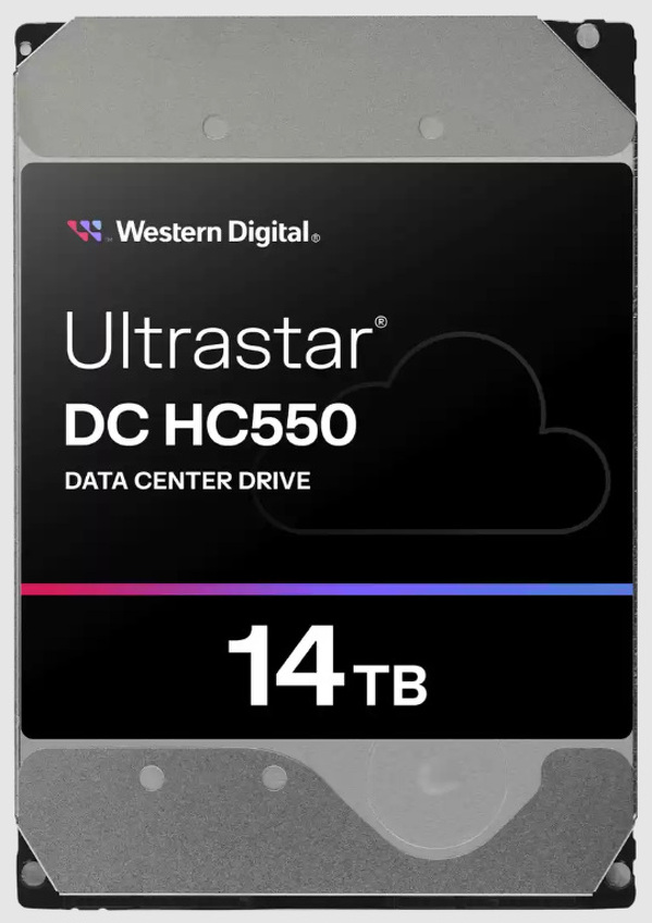 Zdjęcie produktu: Dysk WD Ultrastar DC HC550 WUH721814ALE6L4 14TB sATA III 512MB