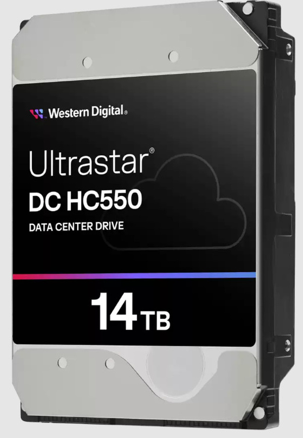Zdjęcie produktu: Dysk WD Ultrastar DC HC550 WUH721814ALE6L4 14TB sATA III 512MB