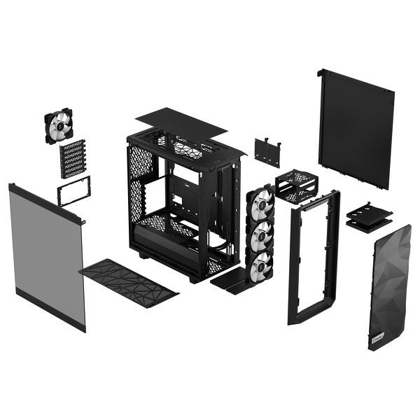 Zdjęcie produktu: Fractal Design Meshify 2 Compact Lite RGB BL