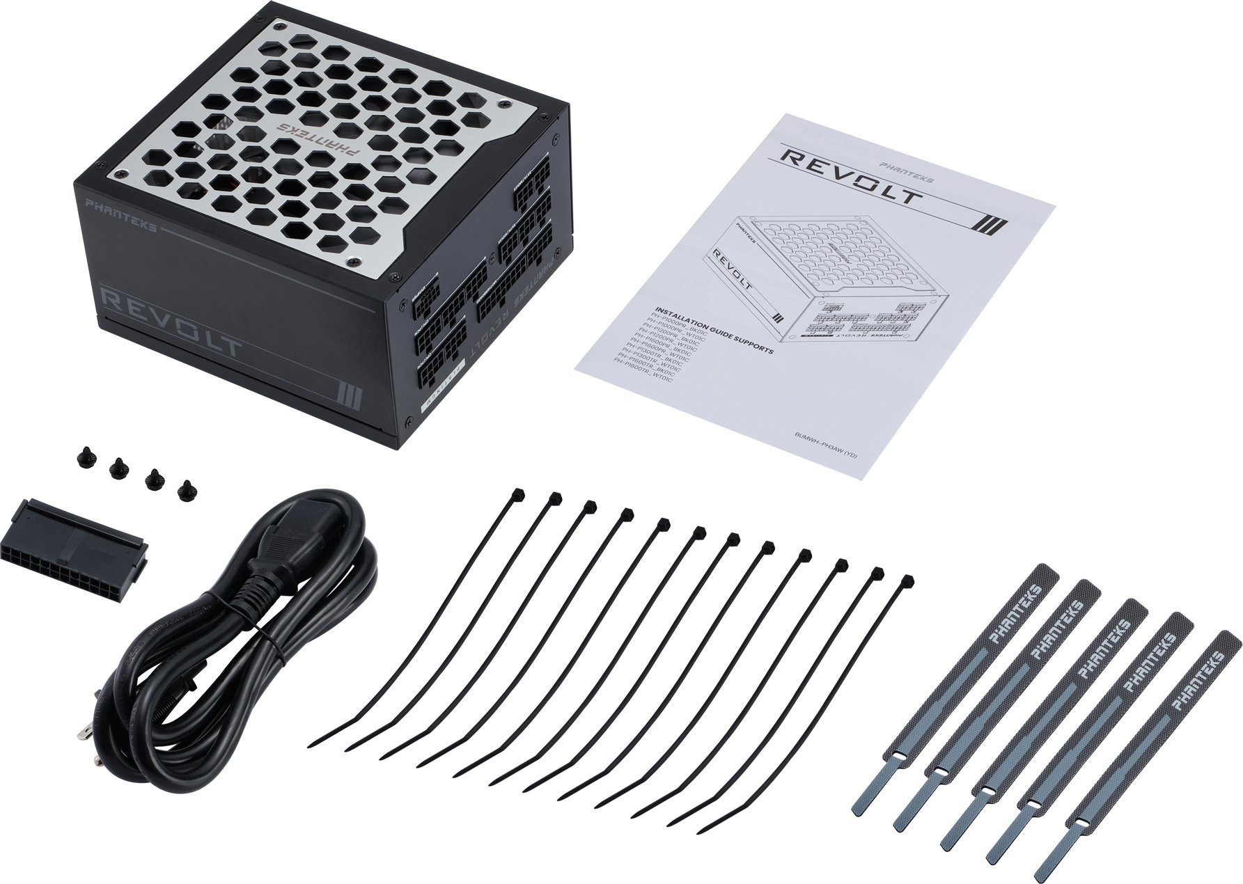 Zasilacz Phanteks Revolt 1000W Platinum ATX Zasilacz Phanteks Revolt 1000W Platinum ATX