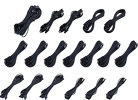 Miniatura zdjęcia: Zestaw kabli do zasilaczy Phanteks Revolt Black Individually Sleeved Cables (PH-CBKT-CO_BK01) Miniatura zdjęcia: Zestaw kabli do zasilaczy Phanteks Revolt Black Individually Sleeved Cables (PH-CBKT-CO_BK01)