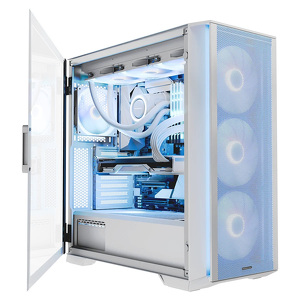 Miniatura produktu: Obudowa komputerowa Modecom Horizon ARGB Flow Biała