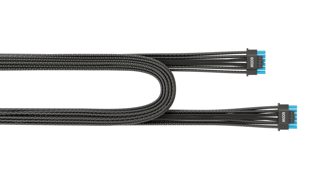 Zdjęcie produktu: Kabel Seasonic 16-pin Gen 5 12V-2x6 Black 600W 700mm (SS-16P-12V-2x6-600)