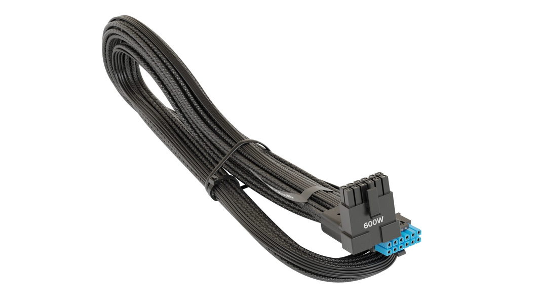 Zdjęcie produktu: Kabel Seasonic 16-pin Gen 5 12V-2x6 Black 600W 700mm kątowy (SS-16P-90-12V-2x6-600) Zdjęcie produktu: Kabel Seasonic 16-pin Gen 5 12V-2x6 Black 600W 700mm kątowy (SS-16P-90-12V-2x6-600)