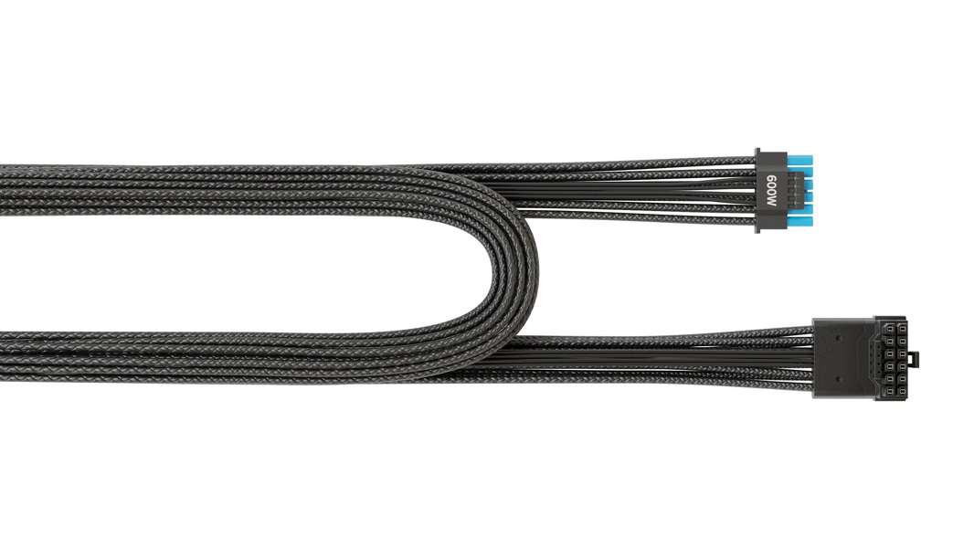 Zdjęcie produktu: Kabel Seasonic 16-pin Gen 5 12V-2x6 Black 600W 700mm kątowy (SS-16P-90-12V-2x6-600) Zdjęcie produktu: Kabel Seasonic 16-pin Gen 5 12V-2x6 Black 600W 700mm kątowy (SS-16P-90-12V-2x6-600)