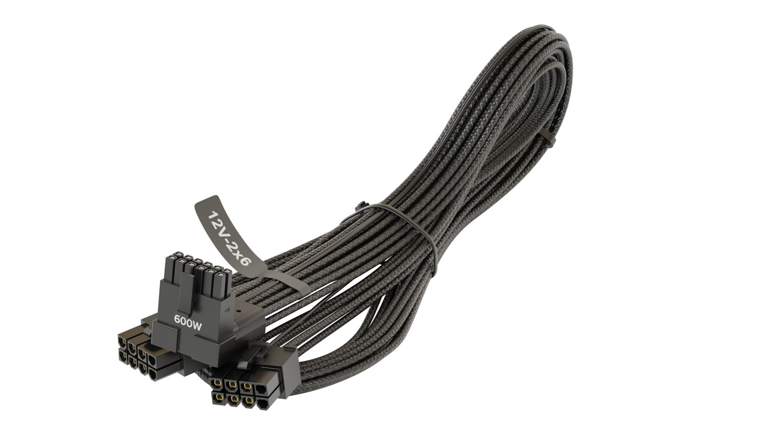 Zdjęcie produktu: Kabel Seasonic 16-pin Gen 5 12V-2x6 Black 600W 700mm kątowy (SS-2x8P-90-12V-2x6-600) Zdjęcie produktu: Kabel Seasonic 16-pin Gen 5 12V-2x6 Black 600W 700mm kątowy (SS-2x8P-90-12V-2x6-600)