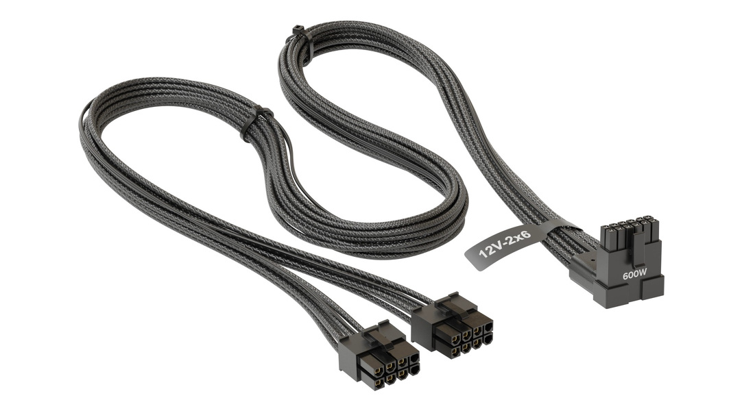Zdjęcie produktu: Kabel Seasonic 16-pin Gen 5 12V-2x6 Black 600W 700mm kątowy (SS-2x8P-90-12V-2x6-600) Zdjęcie produktu: Kabel Seasonic 16-pin Gen 5 12V-2x6 Black 600W 700mm kątowy (SS-2x8P-90-12V-2x6-600)
