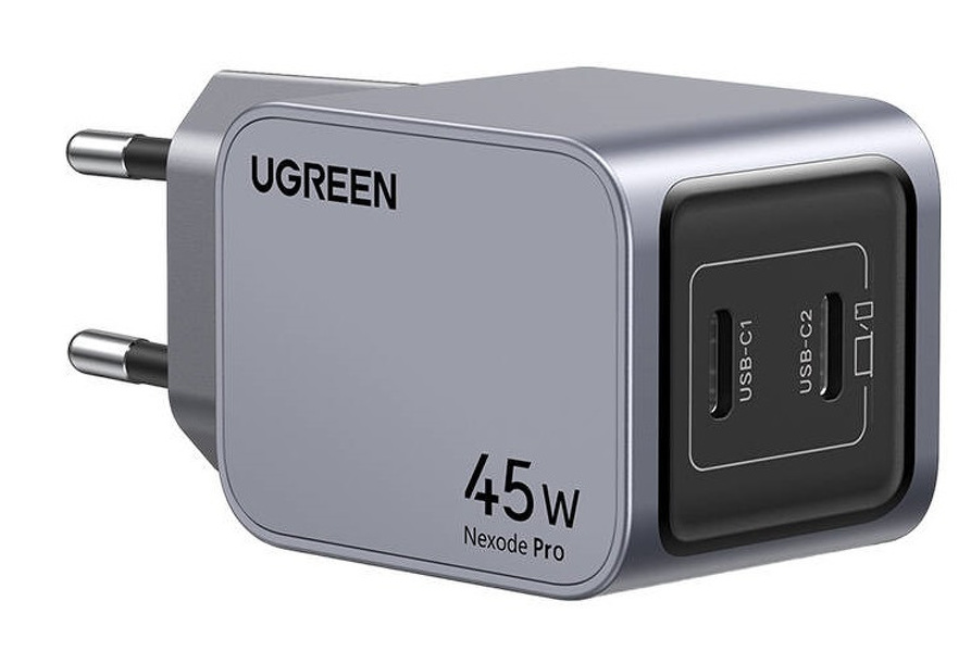 Zdjęcie produktu: Ładowarka sieciowa Ugreen Nexode Pro 45W, 2x USB-C (35008)