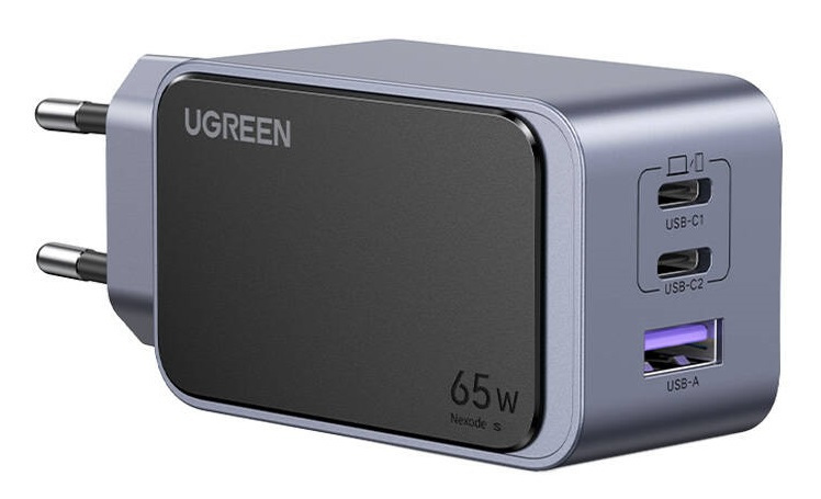 Ładowarka sieciowa Ugreen Nexode Air 65W, USB + 2x USB-C (35042) Ładowarka sieciowa Ugreen Nexode Air 65W, USB + 2x USB-C (35042)