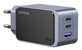 Ładowarka sieciowa Ugreen Nexode Air 65W, USB + 2x USB-C (35042)