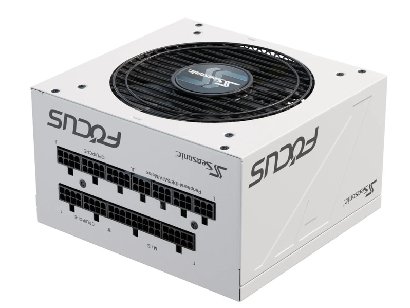 Zdjęcie produktu: Zasilacz Seasonic FOCUS GX-850 White 80Plus Gold 850W Zdjęcie produktu: Zasilacz Seasonic FOCUS GX-850 White 80Plus Gold 850W