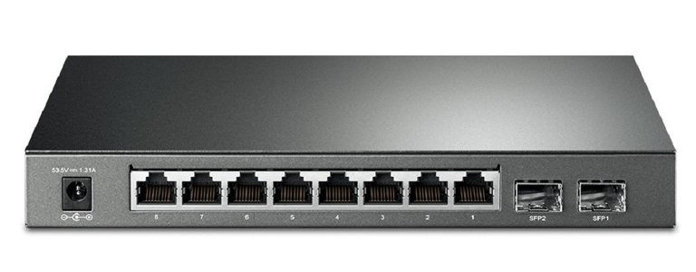 Miniatura produktu: TP-Link TL-SG2210P Switch Smart 8x10/100/1000 (8xPoE+), 2x1Gb SFP