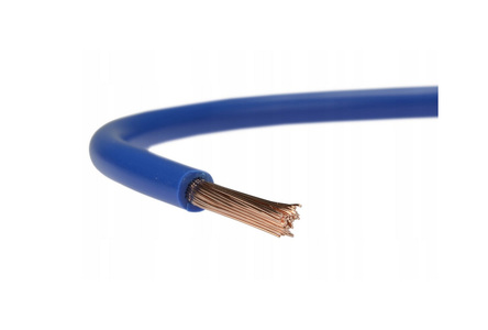 Miniatura produktu: Przewód kabel linka LGY 6mm2 niebieski