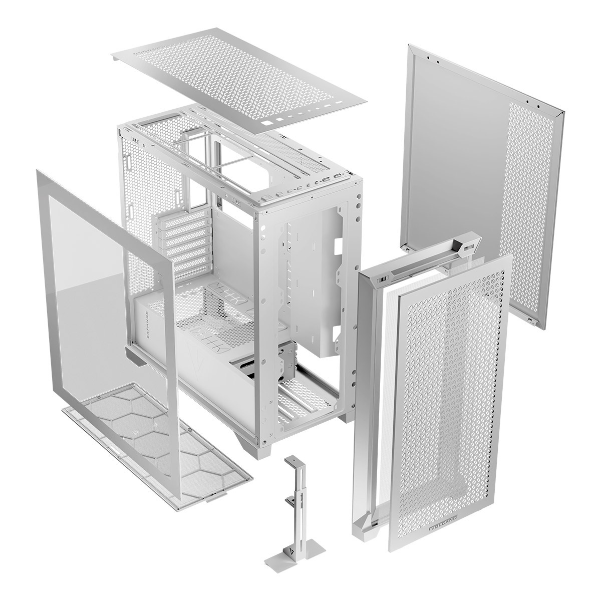 Obudowa komputerowa Volcano Expanse T NF Biała Obudowa komputerowa Volcano Expanse T NF Biała