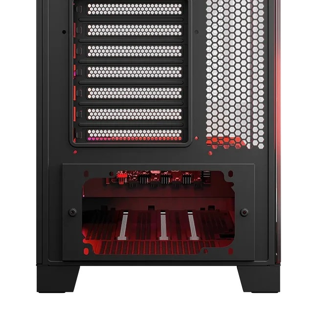 Obudowa komputerowa Volcano Space NF Czarna