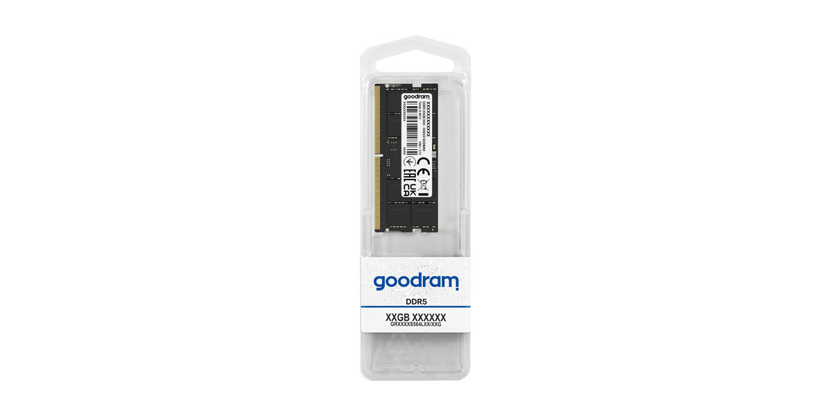 Zdjęcie produktu: Pamięć GoodRam SODIMM 16GB DDR5 4800MHz CL40